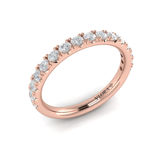 Matching Band for Timeless Oval Halo Engagement Ring