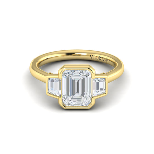 Architectural Elegance Engagement Ring