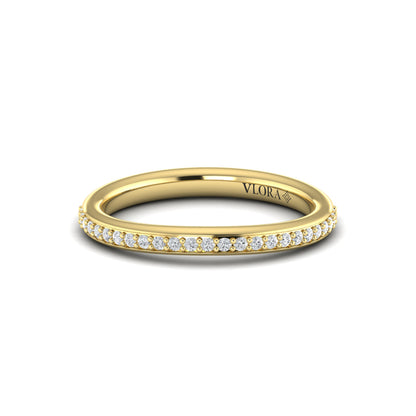 Matching Band for the Golden Statement Engagement Ring