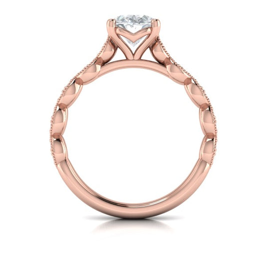 Unity Oval Engagement Ring