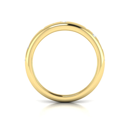 Multi Baguette and Round Dome Diamond Ring