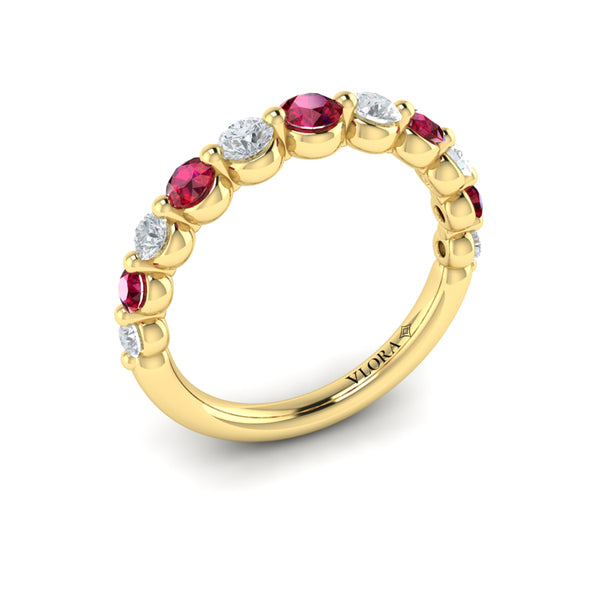 Diamond and Ruby Ring