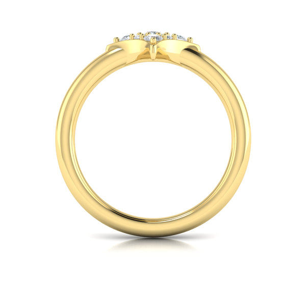 Diamond Cluster Vlora Star Ring