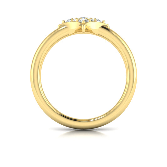 Diamond Cluster Vlora Star Ring