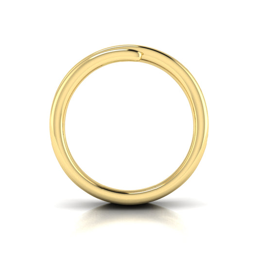 Center Diamond Baguette Open Wrap Ring