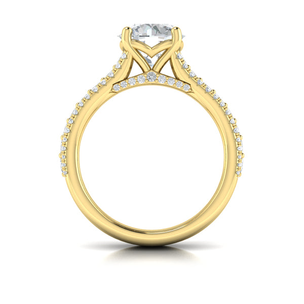 Opulence Oval Engagement Ring