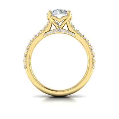 Opulence Oval Engagement Ring