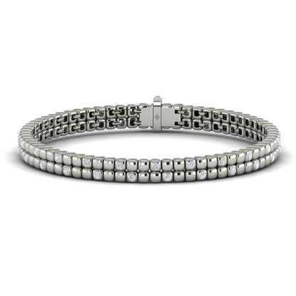 Tiled Tennis Bracelet