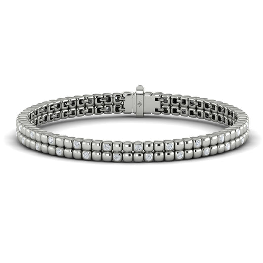 Tiled Tennis Bracelet