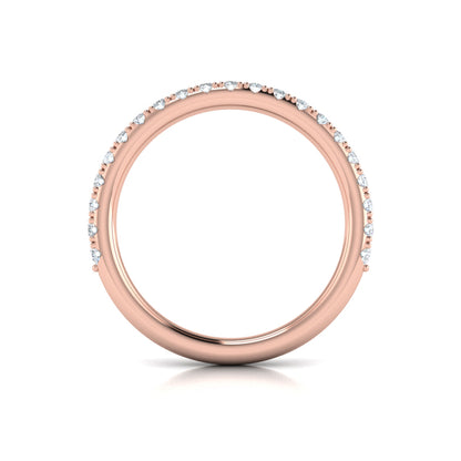 Matchign Band for Crown Set Diamond Solitaire Engagement Ring