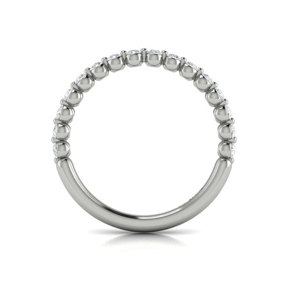 Matching Band for Floating Halo Round Engagement Ring
