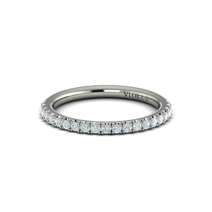 Matching Band for Veiled Emerald Cut Diamond Engagement Ring