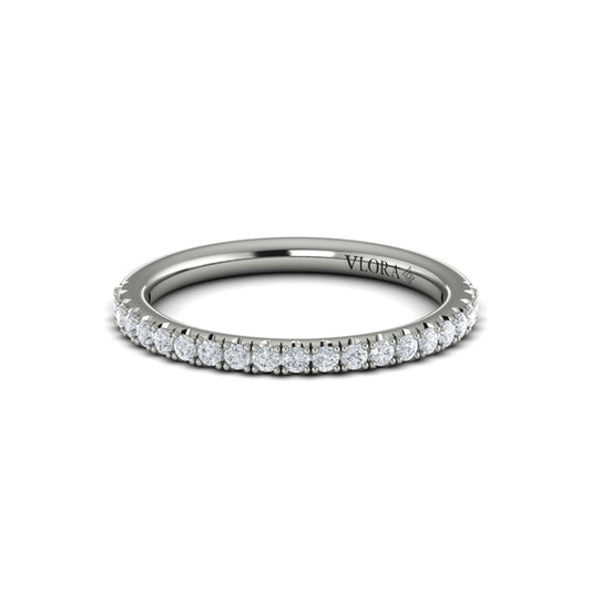 Matching Band for Veiled Emerald Cut Diamond Engagement Ring