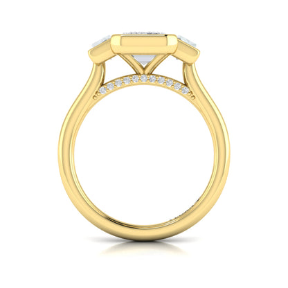 Architectural Elegance Engagement Ring