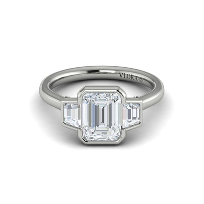 Architectural Elegance Engagement Ring
