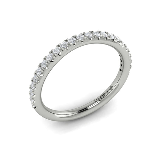 Matching Band for Opulent Oval Halo Engagement Ring