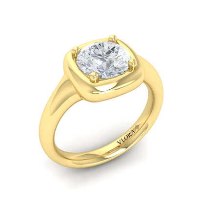 Bold Elegance Engagement Ring