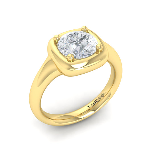 Bold Elegance Engagement Ring