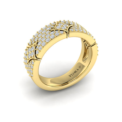 Diamond Vlora Star Ring