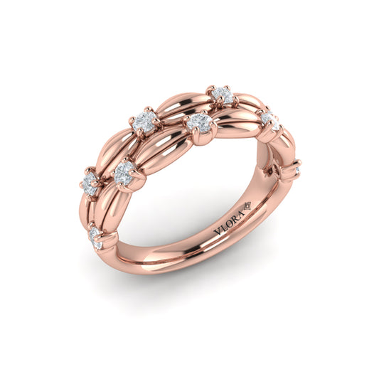 Double Cascade Ring