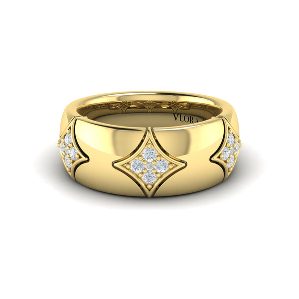 Diamond Cluster Vlora Star Ring