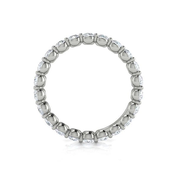Eternity Bands Wedding Band in Platinum by Vlora Bridal