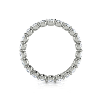 Eternity Bands Wedding Band in Platinum by Vlora Bridal