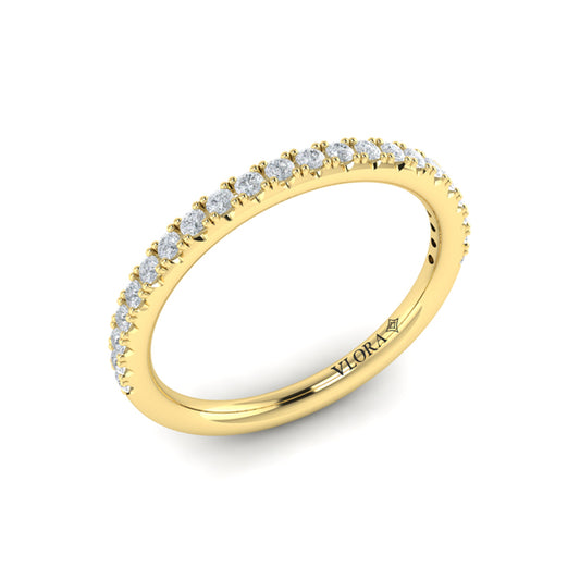 Matching Band for Promise Solitaire Oval Engagement Ring