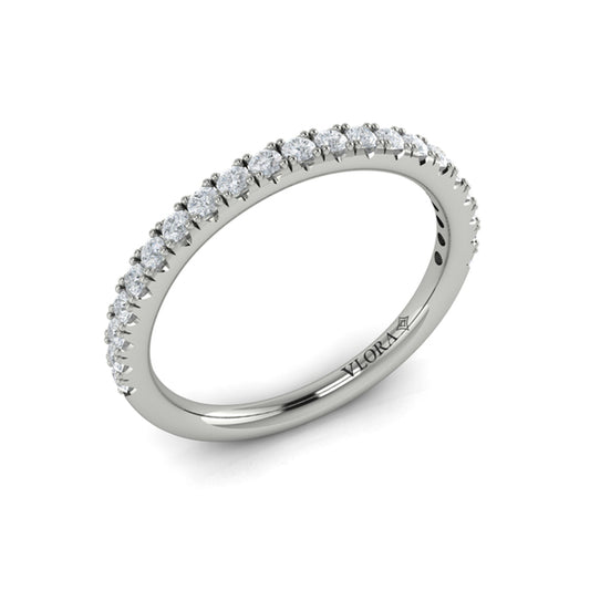 Matching Bands Wedding Band in Platinum by Vlora Bridal