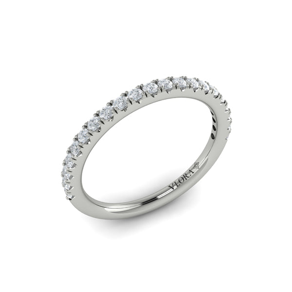 Matching Bands Wedding Band in Platinum by Vlora Bridal