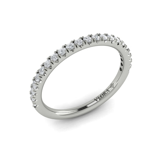 Matching Bands Wedding Band in Platinum by Vlora Bridal