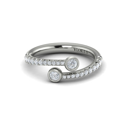 Diamond Double Wrap Ring