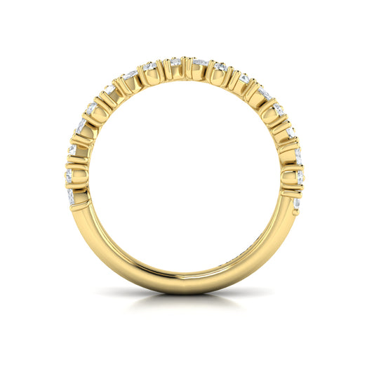 Marquise and Baguette Diamond Band