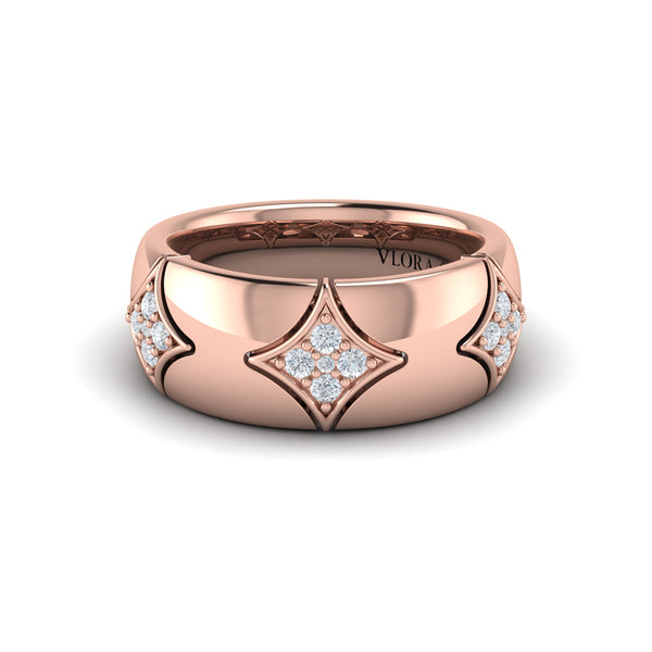 Diamond Cluster Vlora Star Ring