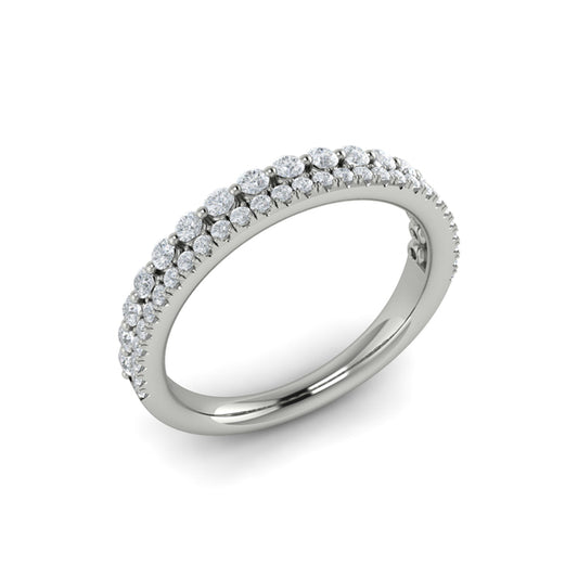 Brilliant Duo Stackable Band