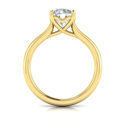 Classic Cathedral Solitaire Engagement Ring