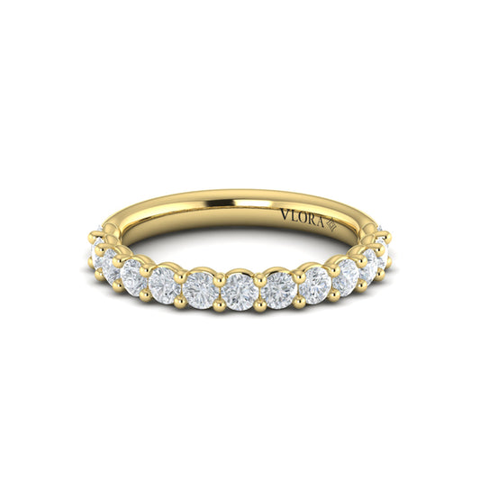 Premier Round Diamond Band