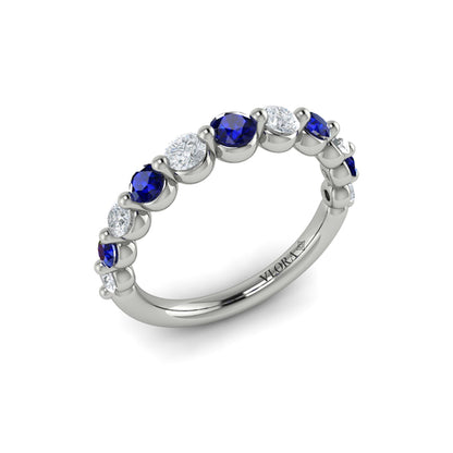 Diamond and Sapphire Ring