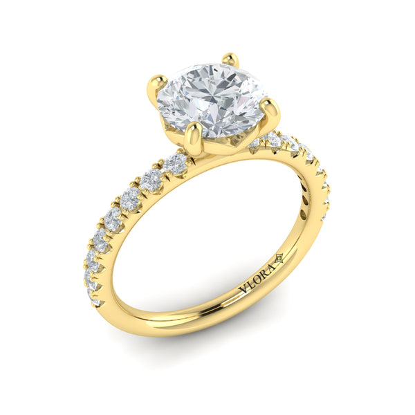 Delicate Classic Engagement Ring