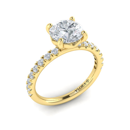 Delicate Classic Engagement Ring