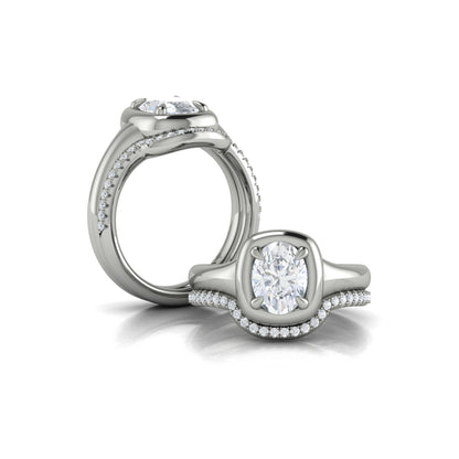 Bold Elegance Engagement Ring