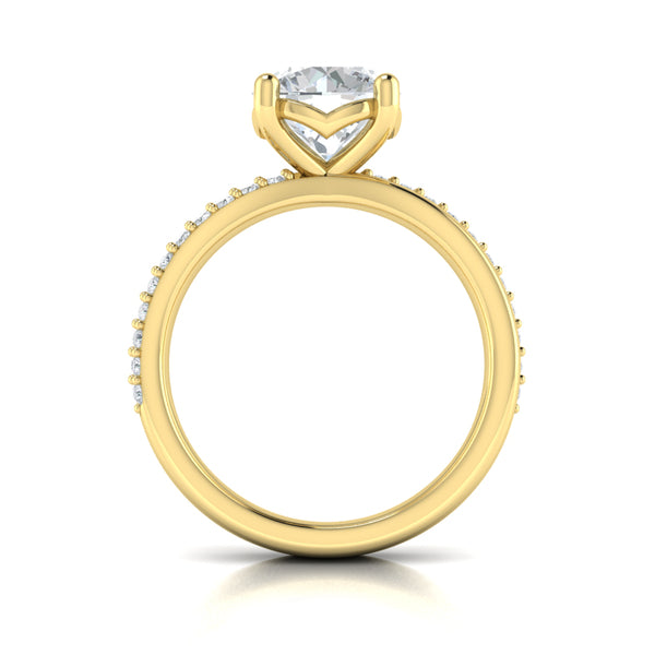 Arc Engagement Ring
