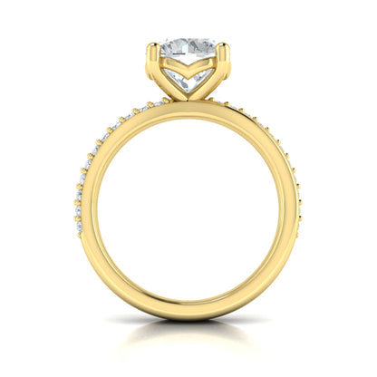 Arc Engagement Ring