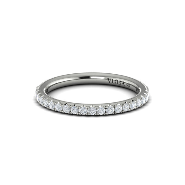 Matching Bands Wedding Band in Platinum by Vlora Bridal