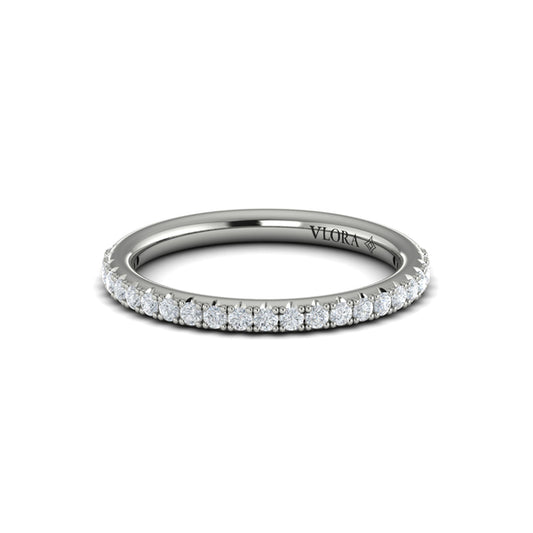 Matching Bands Wedding Band in Platinum by Vlora Bridal