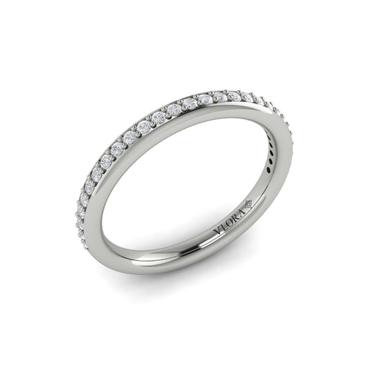 Matching Band for the Sculpted Serenity Engagement Ring