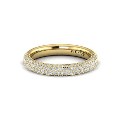 Pave Stackable Band