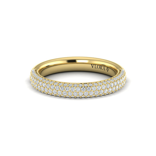 Pave Stackable Band