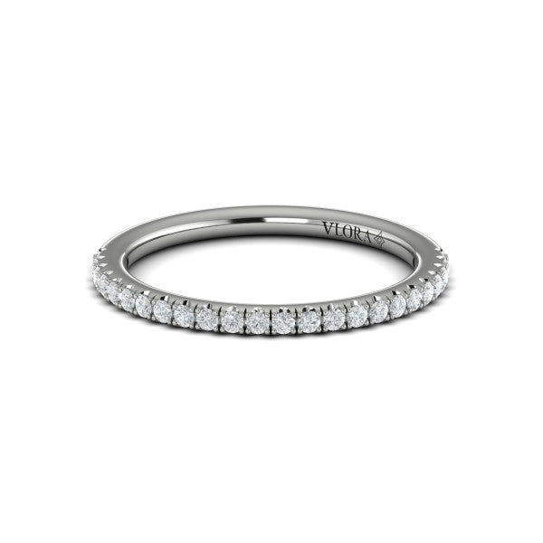 Matching Bands Wedding Band in Platinum by Vlora Bridal
