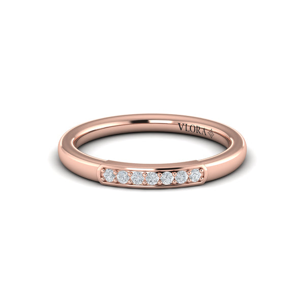 Diamond Line Stackable Band
